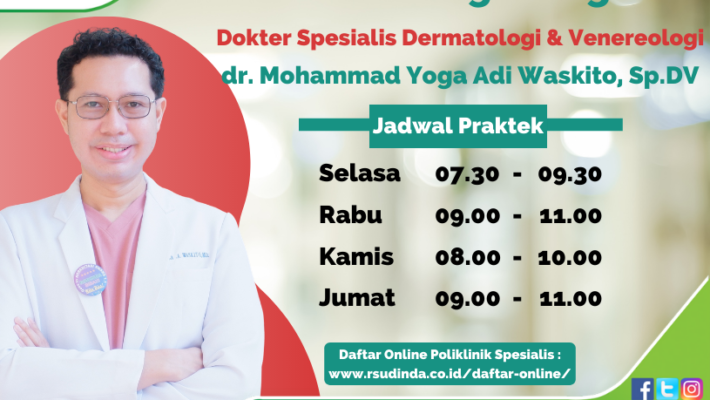 Telah Bergabung dr. Mohammad Yoga Adi Waskito, Sp.DV