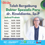 Telah Bergabung dr. Rinaldianto, Sp.P