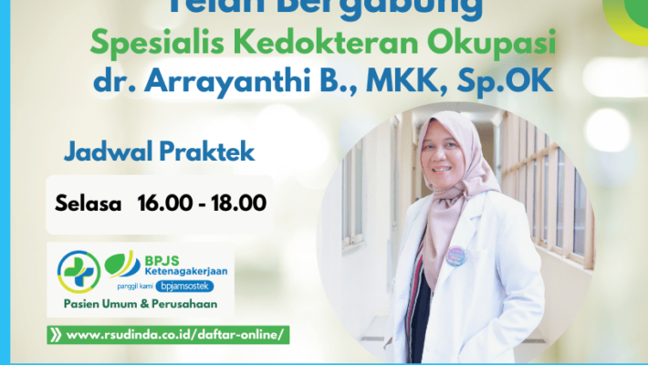 Telah Bergabung dr. Arrayanthi Bratakusuma, MKK, Sp.OK