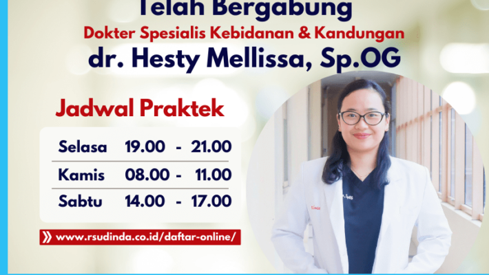Telah Bergabung dr. Hesty Mellissa, Sp.OG