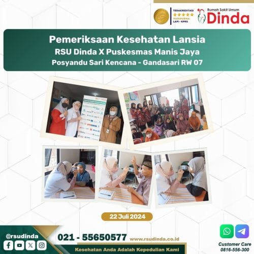 Pemeriksaan Kesehatan Lansia di Posyandu Sari Kencana