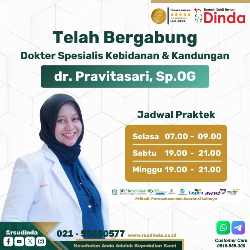dr. Pravitasari, Sp.OG + BPJS Kesehatan-min Telah Bergabung Dokter Spesialis Kebidanan & Kandungan dr. Pravitasari, Sp.OG