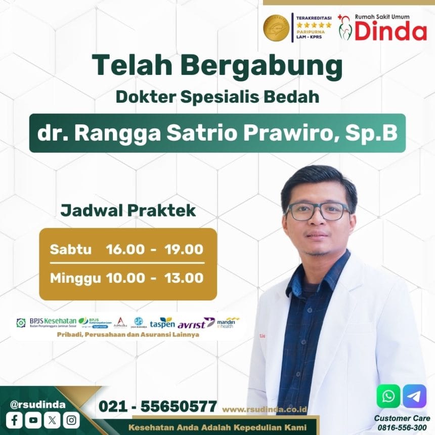 dr. Rangga Satrio Prawiro, Sp.B BPJS Kesehatan-min Telah Bergabung Dokter Spesialis Bedah dr. Rangga Satrio Prawiro, Sp.B